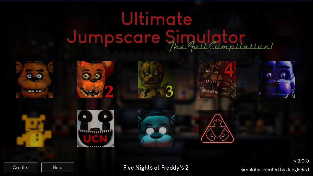 Five Nights at Freddy's 1 to 9 (Security Breach) - Ultimate Custom ...