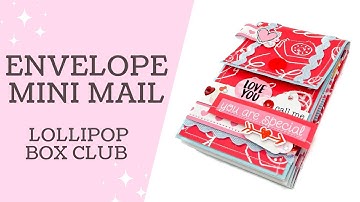 Seed Packet Envelope Mini Mail | Lollipop Box Club | Valentines | Hello Beautiful