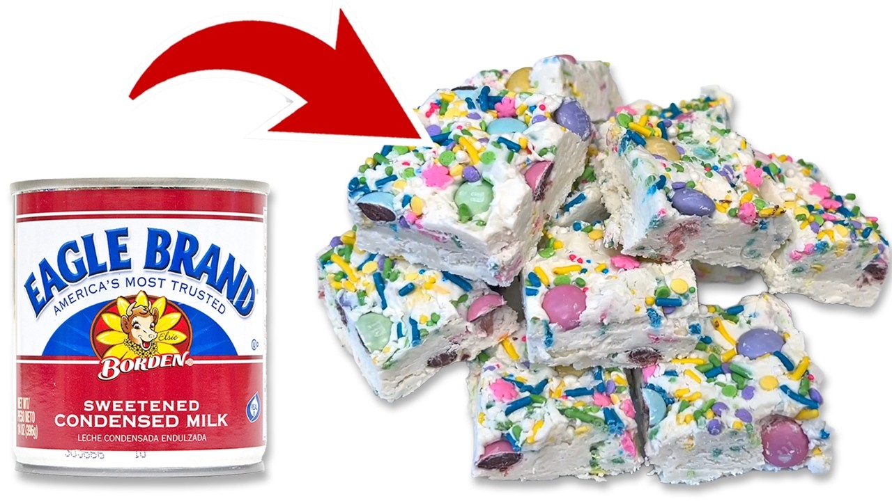 Make Easter Fudge That Looks Fancy with Just 2 Ingredients! Even with Mistakes!