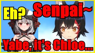 Mio Mistaken Chloe's Real Voice For Roboco & Called Her Senpai【Hololive | Eng Sub】