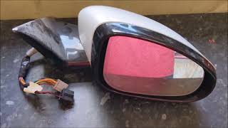 Installing Jaguar F-Type sweeping indicators in the side mirrors