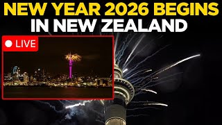 Download Lagu New Zealand New Year 2026 LIVE: Auckland Sky Tower Fireworks | Sydney Harbour | NY Celebration | NZ MP3
