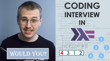 Coding interview in Haskell (FAANG-style). Yay or nay?