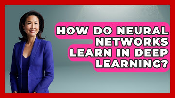 How Do Neural Networks Learn In Deep Learning? - Tech Terms Explained