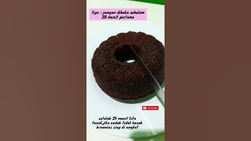 Thumbnail of Brownies Kukus Chocolatõs | Anti Gagal #shorts