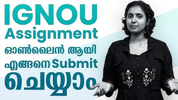 How to Submit IGNOU Assignments Online | IGNOU Malayalam | Learnwise