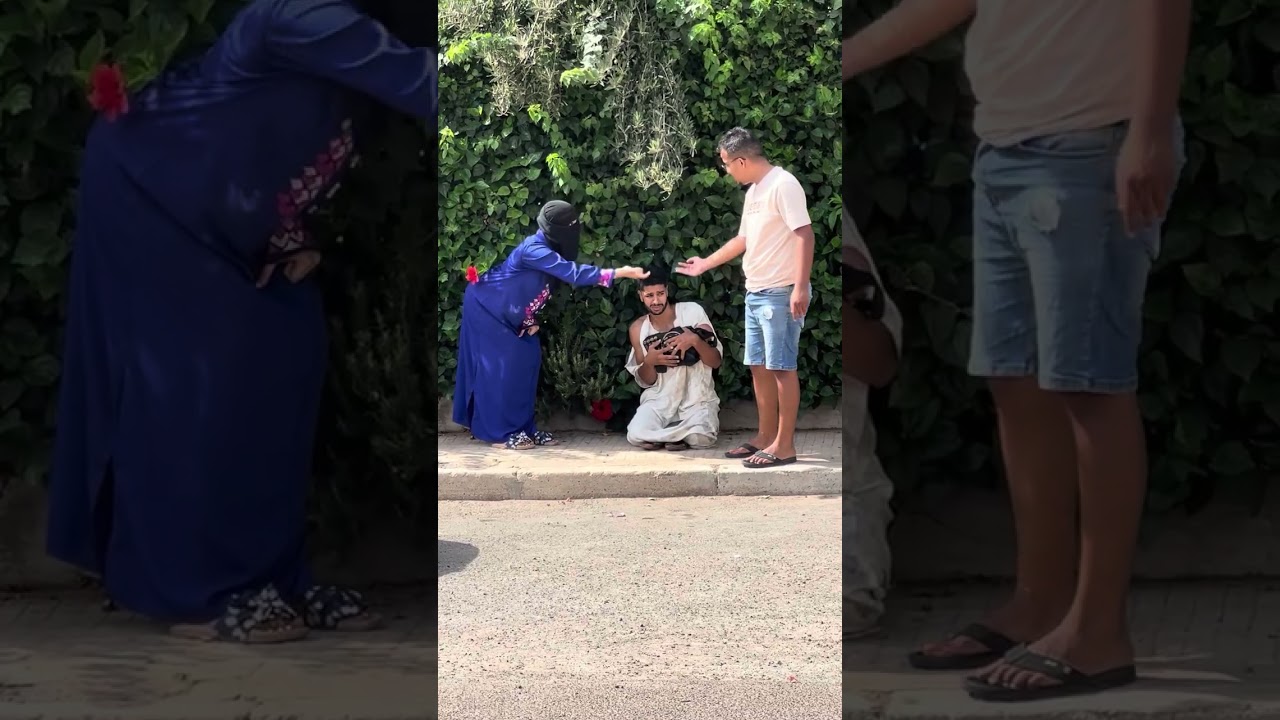 #مضحك شديت طلابة بلاصتها نها الجمعة في جامع خديت فلوس 😂