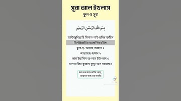 সূরা আল ইখলাস Surah Al-Ikhlas سورة الإخلاص सूरह अल-इखलास सुरा अल-इख्लास #ikhlas #suraan #quran #live