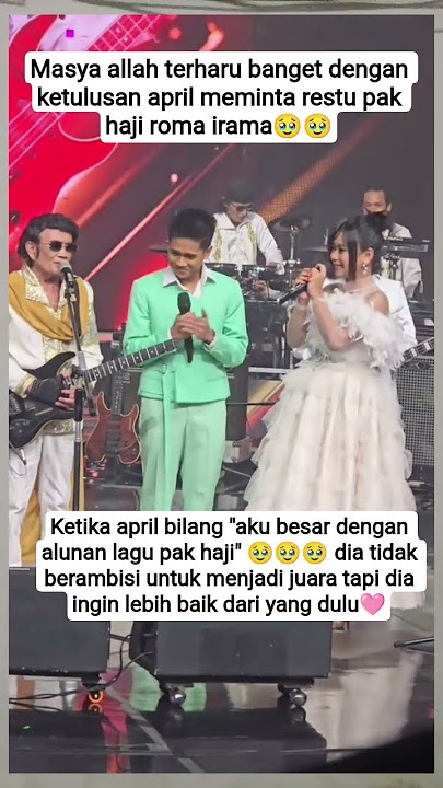 momen april minta restu haji roma irama #fyp #aprilda7 #valenda7 #romairama #da7indosiar #trending