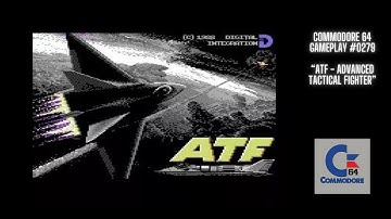 ATF  - Advanced Tactical Fighter (Commodore 64 / Gameplay #0279)