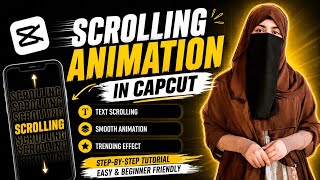 Video Editing Task-5-CapCut Scrolling Animation Tutorial | Easy Viral Text Effect