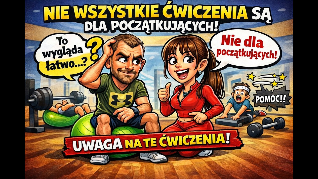 Ćwiczenia, które wyglądają profesjonalnie… ale często nie mają sensu dla początkujących