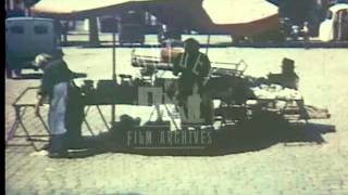 Mondorf-Les-Bains, Luxemburg, 1950S. Archive Film 95204