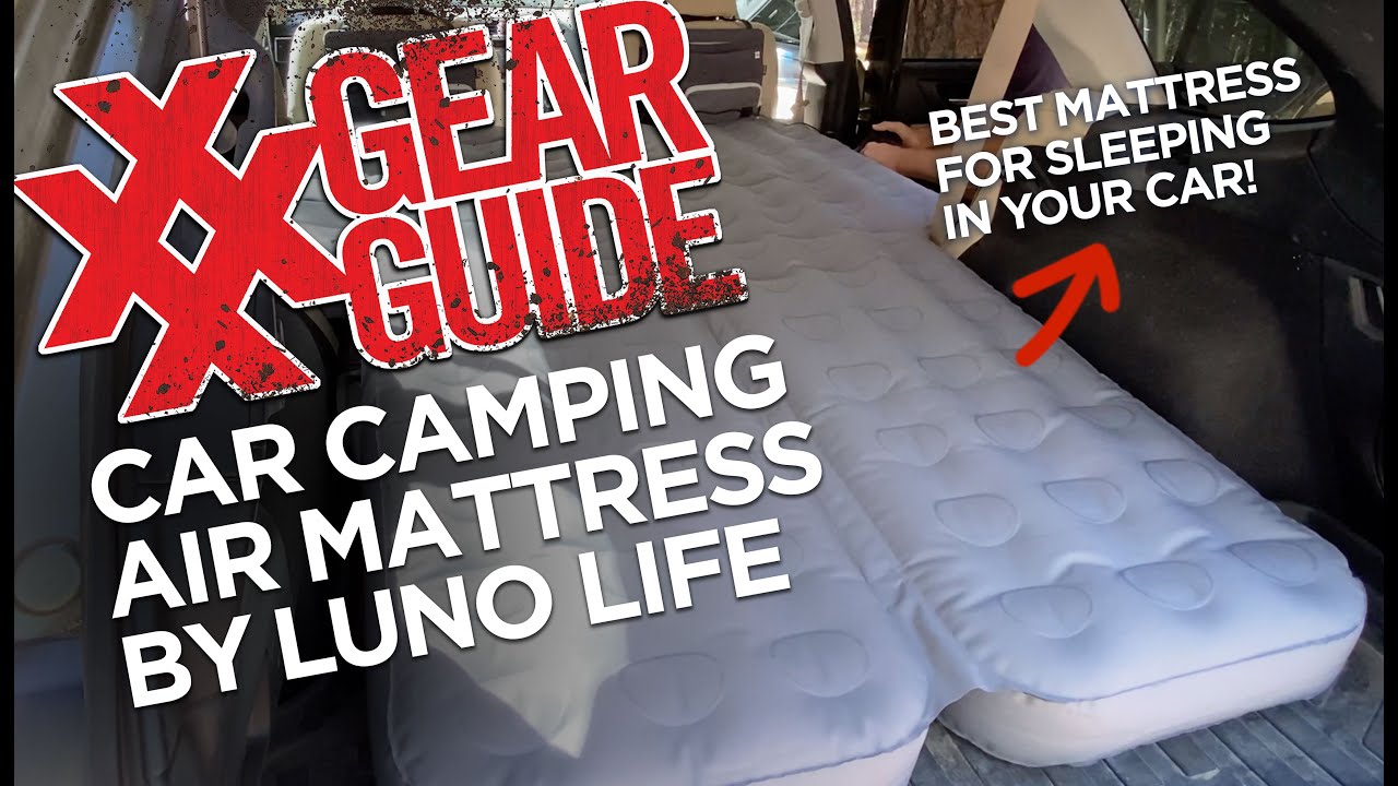 Luno Life Air Mattress Car Camping Sleep System Subaru Outback - YouTube