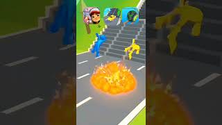 Run Psycho meme 🗿 with Subway Surf & Shape Shifting & Going Balls #meme #memes #shorts