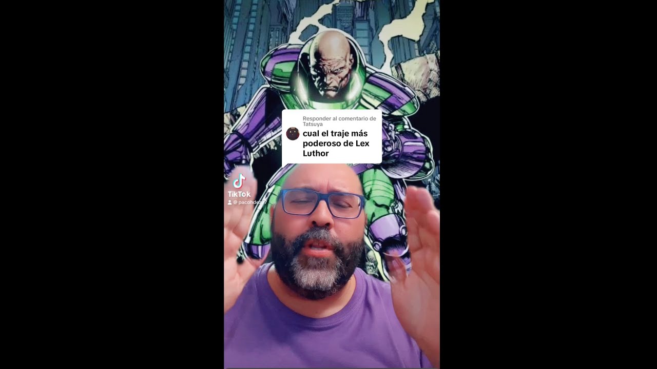 La trágica historia de la armadura de Lex Luthor - YouTube
