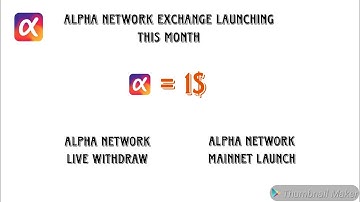 🔥Alpha Network Biggest Update Today || Alpha Exchange Launching This Month || 1 Alpha = 1$ 💸