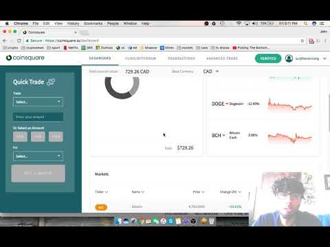 Complete Guide To Buying Cryptocurrency In Canada Bitcoin Altcoins Using Coinsquare - 