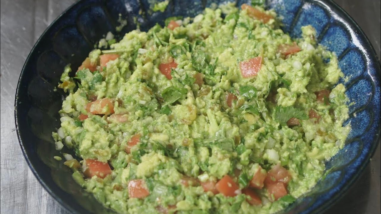 アボカドのディップ ワカモレ Guacamole のレシピ メキシコ料理 Youtube