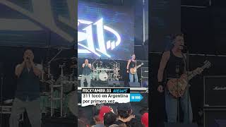 311 nos trajo su Beautiful Disaster a Buenos Aires ♥️