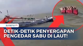 Detik Detik Tim Gabungan Tangkap Pelaku Pengedar Narkoba Jenis Sabu di Perairan Pulau Keciak Kaltara