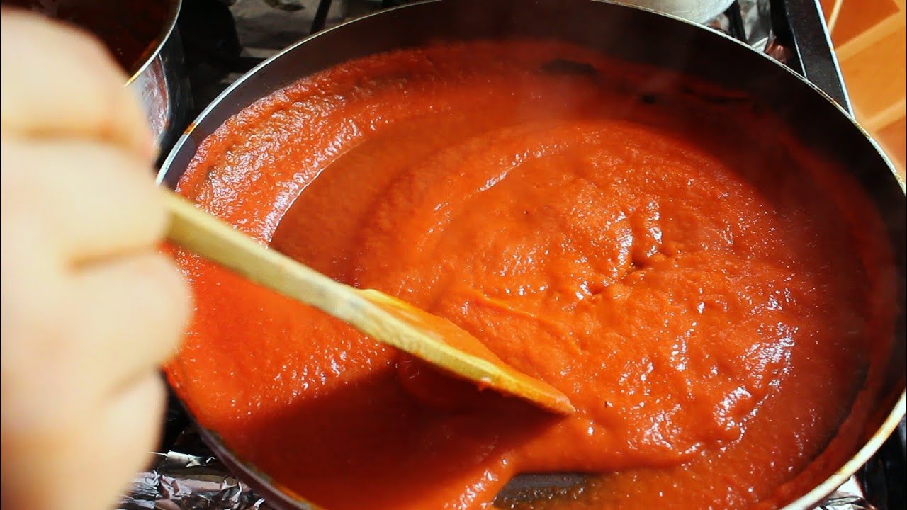 صلصة الفلفل الاحمر بطريقة سهلة يعطي لذةرائعة لكل اطباقك:دجاج سمك ليباط صلصات... طريقةالاحتفاظ👌