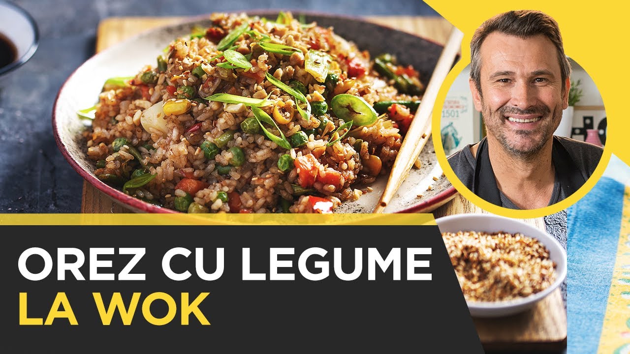 Orez cu legume la wok PENNY Market si Chef Nicolai Tand YouTube