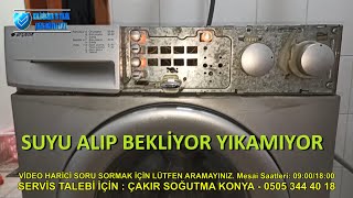 Arçelik 4340 YGS Çamaşır Mak. Su Alıp Bekliyor Yıkamaya Geçmiyorsa Neden Yapar !-Çakır Soğutma Konya