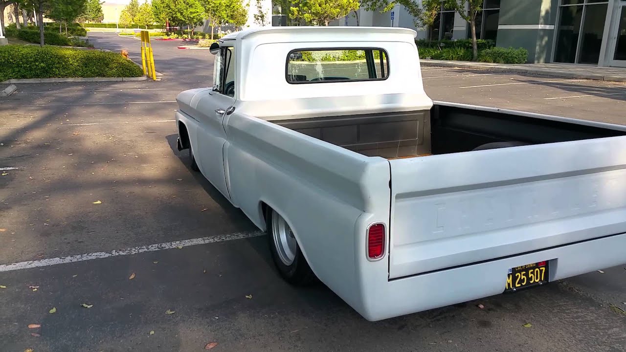 bagged 63 chevy c10 youtube