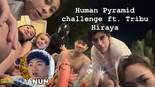 Human Pyramid Challenge Inside THOC Mansion🤍