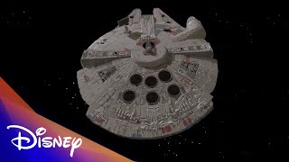 Millennium Falcon VR Art | Disney