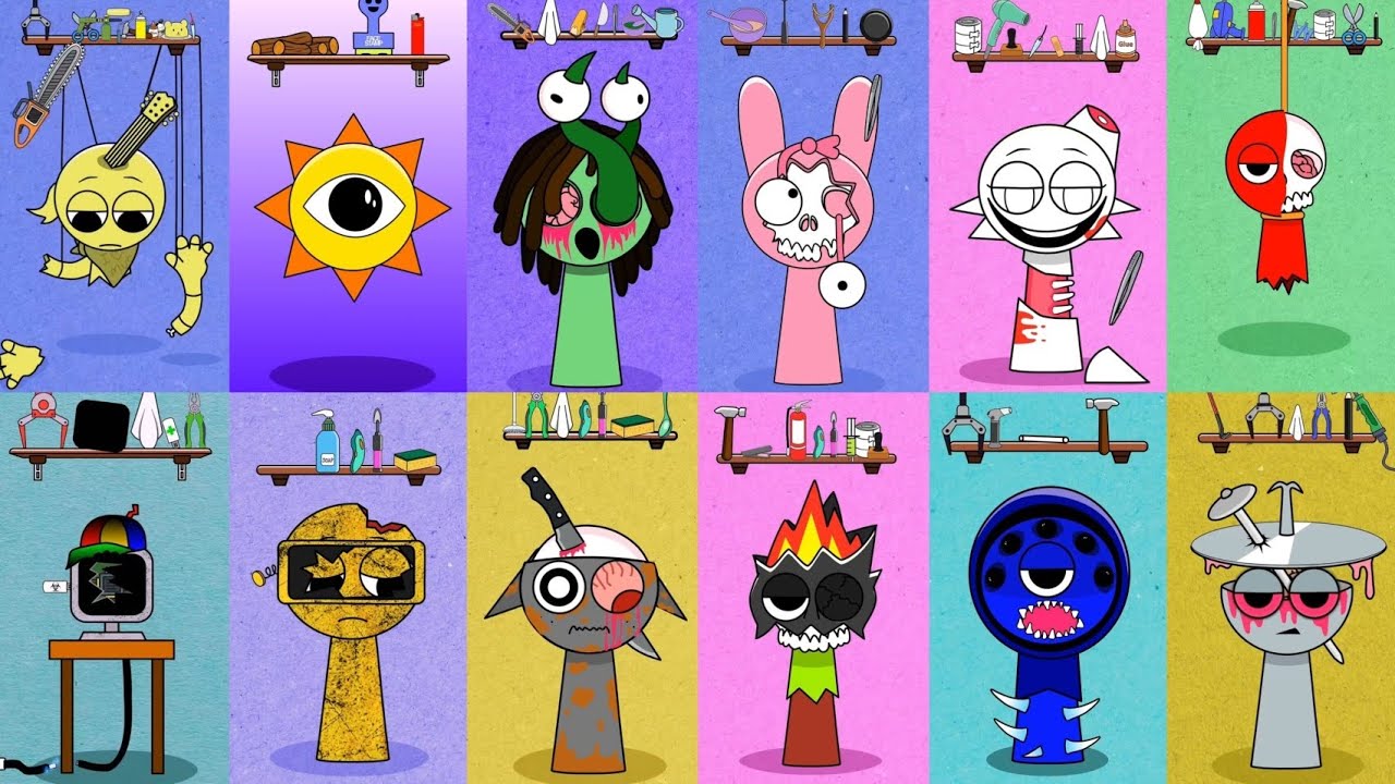 Sprunki Incredibox HELP Tiles hop EDM Rush 