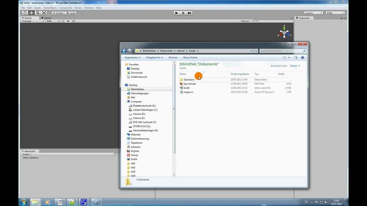 Unity3d C# Tutorial Teil 3 - YouTube