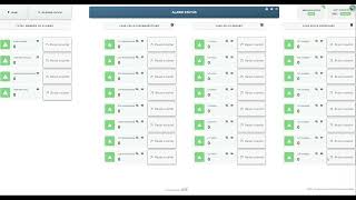 Truck scale application on 8 load cells
