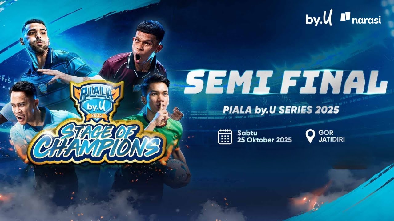 [LIVE] SMAN 2 Banjarmasin vs SMAN 10 Bekasi | Stage of Champions | Piala by.U 2025