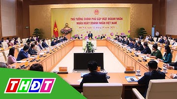 Thủ tướng gặp mặt các doanh nhân tiêu biểu | THDT