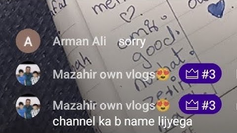 write your name in the comment box