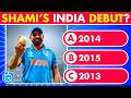 Mohammed Shami Quiz | How Well Do You Know Shami? | Cricket Quiz