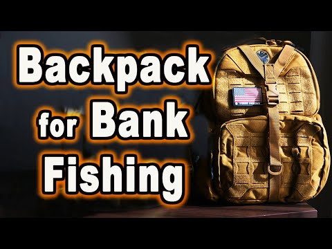 Bank Fishing Backpack 