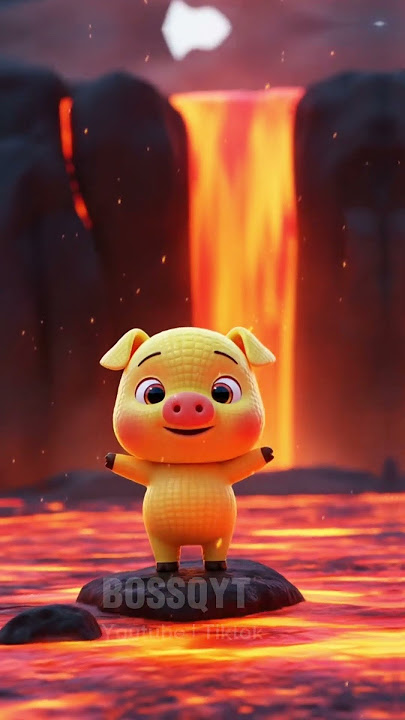 Suara Monyet Uu Aa | Style Kostum Jagung Di Volcano Fire | Suara Binatang