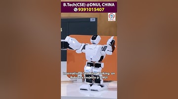 AI Project on ROBOTS@SOVO Lab-Dalian Neusoft University, China for BTech(CSE) International students