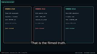 Full 8 Checks Before LIVE Arm — One FAILED (DRY_RUN) News