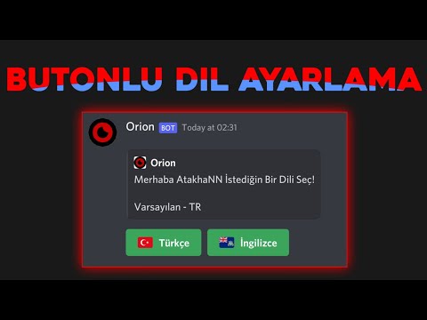 Butonlu Dil Ayarlama! / BDFD