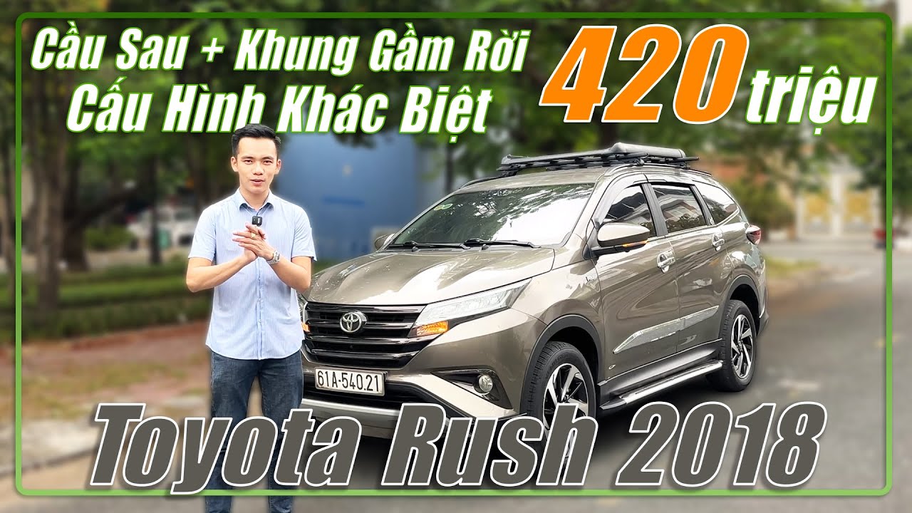 Toyota Rush với cấu hình quá khác biệt so với các anh em cùng phân khúc | 420tr | TOÀN XE ĐẸP