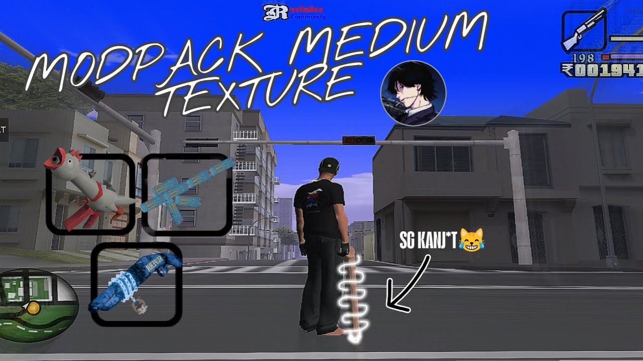 MODPACK MEDIUM TEXTURE RINGAN ADA SKIN KN*T NYA😹 S4LL |GTA SAMP - YouTube