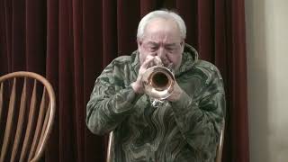 1889 Conn Cornet With Case And Mouthpieces And Mute. Serial