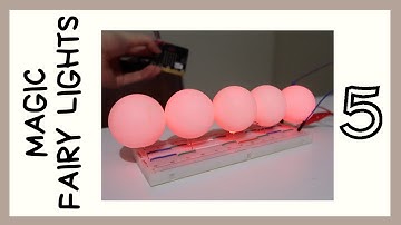 Project 5: DIY remote control fairy lights made with microbit