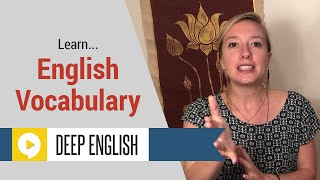 English Vocabulary - Hidden Meanings - Part 1