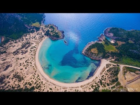 DJI - Phantom 4 - Greece | Voidokilia Beach Navarino | 4k | drone