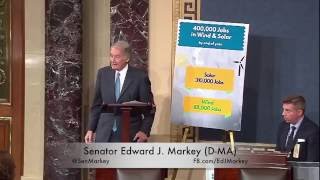 Senator Markey Discusses Clean Energy Jobs, Climate Change - July 7, 2016